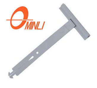 Quincalleria Rolling Shutter Security T Spring Hanger الحجم: 97x200mm للنوافذ والأبواب (ML-HA004)